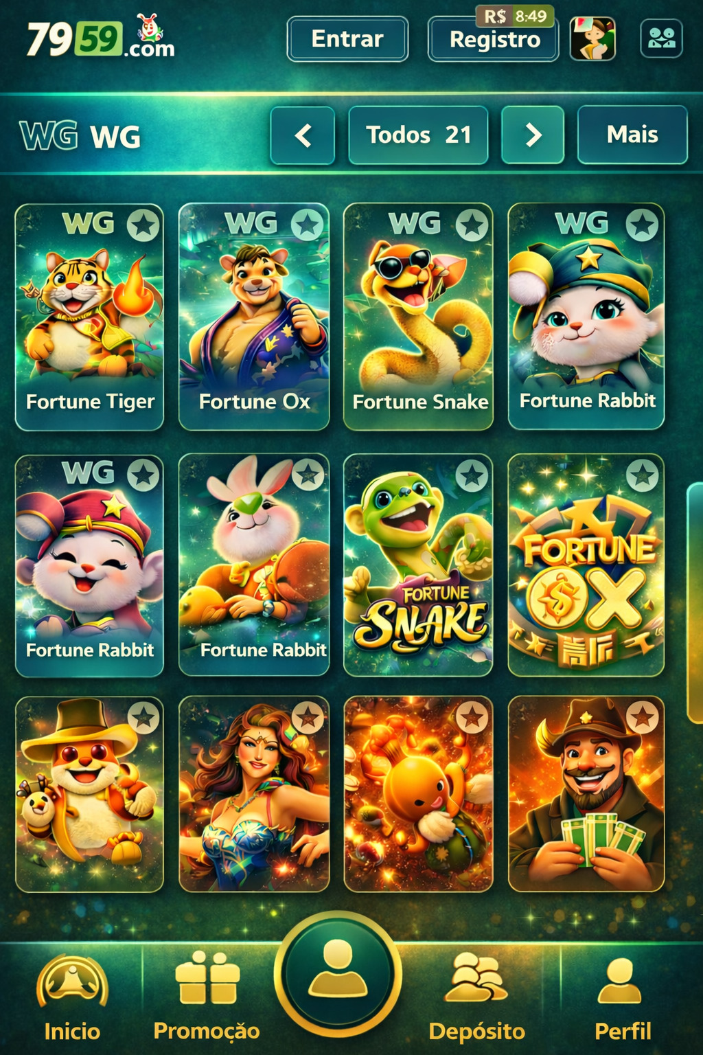 55 slots bet 