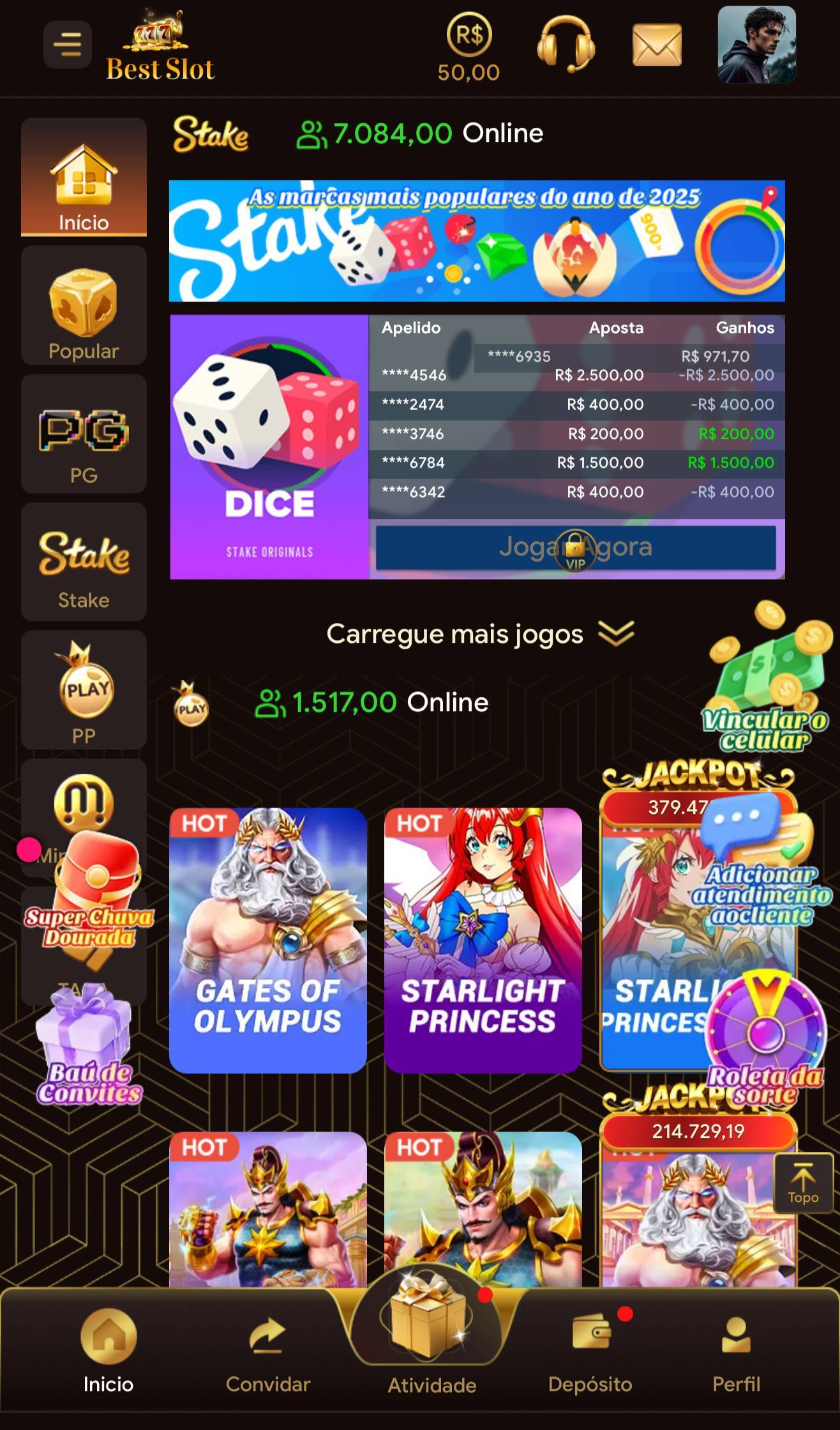 bingo online com palavras 